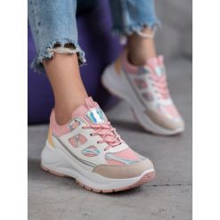 Wygodne sneakersy z siateczkĄ. Sneakersy damskie SHELOVET, ze skóry ekologicznej. Za 89,00 zł.