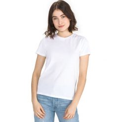 Levi's Perfect Koszulka Biały. Białe koszulki damskie Levi's®, s, bez wzorów, z bawełny, bez kołnierzyka, z krótkim rękawem. Za 137,95 zł.