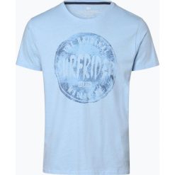 Nils Sundström - T-shirt męski, niebieski. Niebieskie t-shirty męskie marki Nils Sundström, m, z nadrukiem, z dżerseju, bez kołnierzyka. Za 69,95 zł.