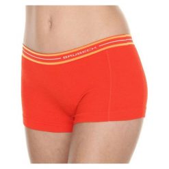 Majtki damskie: Brubeck Bokserki damskie Active Wool pomarańczowe r.L (BX10860)
