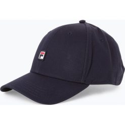 FILA - Męska czapka z daszkiem, czarny. Czarne czapki z daszkiem męskie marki Fila, z aplikacjami, z bawełny, sportowe. Za 129,95 zł.