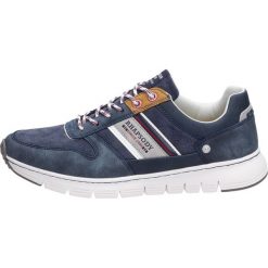 Sportowe buty męskie AMERICAN CLUB RH13/20 NV. Niebieskie buty sportowe męskie American CLUB, bez zapięcia. W wyprzedaży za 129,00 zł.