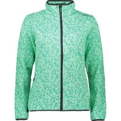Kurtka polarowa w kolorze zielonym. Zielone bluzy damskie CMP Women, s, z nadrukiem, z dzianiny, bez kaptura. W wyprzedaży za 149,95 zł.