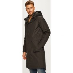 Jack & Jones - Kurtka. Czarne płaszcze męskie Jack & Jones, xl, bez wzorów, z poliesteru, długie, z kapturem. Za 639,90 zł.