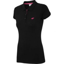 Bluzki damskie: 4f Koszulka polo damska H4L17-TSD017 czarna r. XS