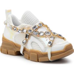 Sneakersy HEGO'S MILANO - 1104 Nappa/Ape Bianco. Białe półbuty damskie Hego's Milano, ze skóry ekologicznej. W wyprzedaży za 329,00 zł.