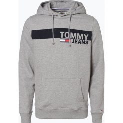 Tommy Jeans - Męska bluza nierozpinana, szary. Szare bluzy męskie Tommy Jeans, m, z nadrukiem, z bawełny, bez kołnierzyka, bez rękawów, bez kaptura. Za 299,95 zł.