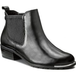 Sztyblety CAPRICE - 9-25413-29 Black Nappa 022. Czarne buty zimowe damskie marki Caprice, z materiału. W wyprzedaży za 259,00 zł.