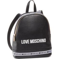 Plecak LOVE MOSCHINO - JC4057PP1ALJ100A Nero. Czarne plecaki damskie Love Moschino, bez wzorów, ze skóry, klasyczne. Za 1499,00 zł.