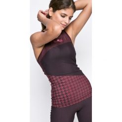 Adidas by Stella McCartney - Top. Brązowe topy sportowe damskie marki adidas by Stella McCartney, m, z dzianiny, z okrągłym kołnierzem. W wyprzedaży za 239,90 zł.