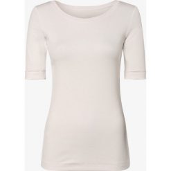 Marc Cain Sports - T-shirt damski, biały. Białe t-shirty damskie Marc Cain Sports, bez wzorów, z materiału, bez kołnierzyka. Za 199,95 zł.