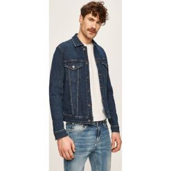 Only & Sons - Kurtka jeansowa. Niebieskie płaszcze męskie Only & Sons, s, bez wzorów, z elastanu, krótkie, bez kaptura. W wyprzedaży za 119,90 zł.