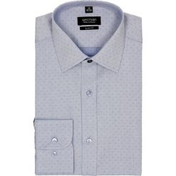 Koszula bexley 2373 długi rękaw slim fit niebieski. Brązowe koszule męskie slim marki FORCLAZ, m, z materiału, z długim rękawem. Za 139,00 zł.