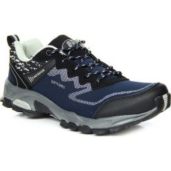 Buty trekkingowe męskie: Buty sportowe męskie trekkingowe granatowe Hasby