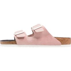 Birkenstock ARIZONA Kapcie asphalt rose. Czerwone kapcie męskie marki Birkenstock, z materiału. W wyprzedaży za 159,50 zł.