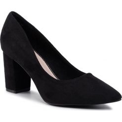 Półbuty JENNY FAIRY - LS5121-01 Black. Czarne czółenka damskie Jenny Fairy, bez wzorów, ze skóry ekologicznej, bez obcasa, na obcasie. Za 89,99 zł.