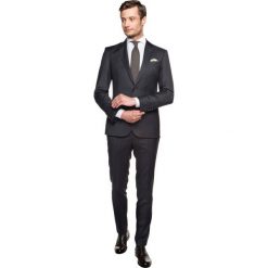 Garnitury: garnitur ambert 311 grafit slim fit