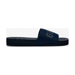 Gant Plagepool Kapcie Niebieski. Niebieskie kapcie damskie GANT, z materiału. Za 175,95 zł.