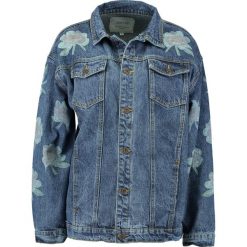 Odzież damska: Liquor N Poker DENIM JACKET WITH PRINT Kurtka jeansowa stonewash