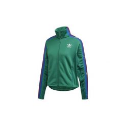 Bluzy dresowe adidas Floral Track Jacket. Zielone bluzy damskie Adidas, z dresówki, bez kaptura. Za 379,00 zł.