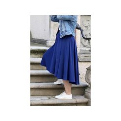 Tajemnicza Marilyn, spódnica. Szare spódniczki damskie Bouton boutique, m, w paski, z bawełny, eleganckie, asymetryczne. Za 219,00 zł.