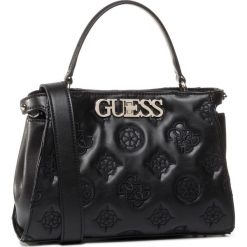 Torebka GUESS - Chic (SG) HWSG75 89050 BLA. Czarne torebki klasyczne damskie Guess, z aplikacjami, ze skóry ekologicznej, klasyczne, bez dodatków. W wyprzedaży za 489,00 zł.