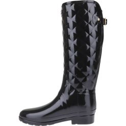 Hunter Kozaki black. Czarne buty zimowe damskie marki Hunter, z materiału. Za 669,00 zł.