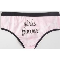 Majtki Girls power - Różowy. Różowe majtki damskie marki Sinsay, s. Za 9,99 zł.