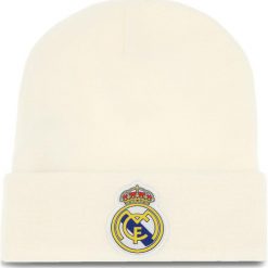 Czapki damskie: Czapka męska adidas – Real 3S Woolie CY5598 Cwhite/Black