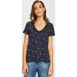 Only - Top. Niebieskie bluzki damskie marki ONLY, s, z bawełny. Za 69,90 zł.