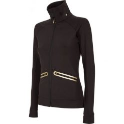 Bluzy damskie: Bluza treningowa damska BLDF100 – czarny