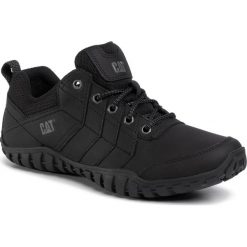 Sneakersy CATERPILLAR - Instruct P722309 Black. Czarne sneakersy męskie Caterpillar, na co dzień, bez wzorów, ze skóry, bez zapięcia. W wyprzedaży za 299,00 zł.