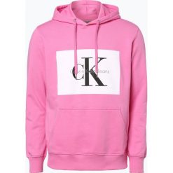 Odzież: Calvin Klein Jeans - Męska bluza nierozpinana, różowy