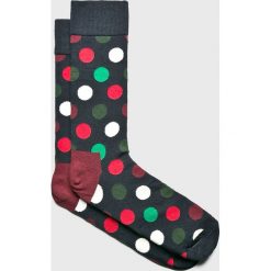 Happy Socks - Skarpety Big Dot Christmas. Czarne skarpetki męskie marki Happy Socks, z bawełny. W wyprzedaży za 29,90 zł.