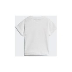 T-shirty z krótkim rękawem Dziecko adidas Koszulka Trefoil. Białe bluzki dziewczęce marki Adidas, z krótkim rękawem. Za 79,95 zł.