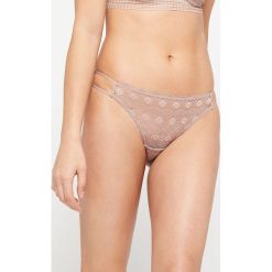 Etam - Brazyliany Parenthese. Szare majtki damskie Etam, z elastanu. W wyprzedaży za 29,90 zł.