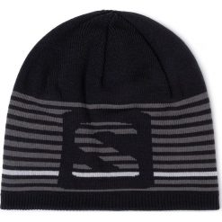 Czapka SALOMON - Flatspin Short Beanie C11429 01 S0 Black. Czarne czapki męskie Salomon, bez wzorów, z materiału. Za 109,00 zł.