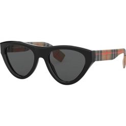 Burberry - Okulary 0BE4285. Czarne okulary przeciwsłoneczne damskie Burberry. W wyprzedaży za 499,90 zł.
