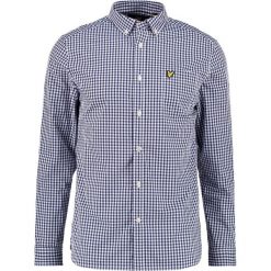 Koszule męskie na spinki: Lyle & Scott GINGHAM Koszula navy