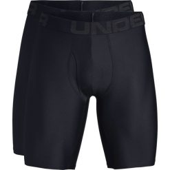 Under Armour Tech™ 9" Bokserki 2 pac Czarny. Czarne bokserki męskie z elastanu. Za 171,95 zł.