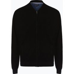Nils Sundström - Kardigan męski, czarny. Czarne kardigany męskie marki Nils Sundström, s, bez wzorów, eleganckie. Za 229,95 zł.