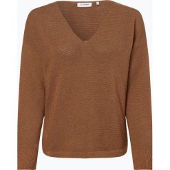 Rich & Royal - Sweter damski, beżowy. Brązowe swetry damskie Rich & Royal, m, bez wzorów, bez rękawów, bez kaptura. Za 279,95 zł.