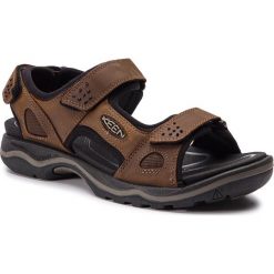 Sandały KEEN - Rialto II 3 Point 1021373 Dark Earth/Black. Pomarańczowe sandały męskie Keen, ze skóry. W wyprzedaży za 349,00 zł.