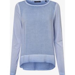 Marc O'Polo - Damska koszulka z długim rękawem, niebieski. Niebieskie koszulki damskie s, z tkaniny, polo. Za 299,95 zł.