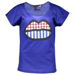 T-shirty damskie: T-shirt w kolorze niebieskim