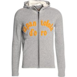 Swetry klasyczne męskie: Pantofola d`Oro MAGLIA ZIP CAPPUCCIO Sweter grigio