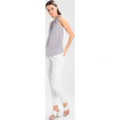 Bluzki asymetryczne: Cortefiel SLEEVELESS WITH GATHERED FRONT Bluzka beige