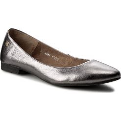 Baleriny MACIEJKA - 02988-20/00-8 Czarny Metalik. Szare baleriny damskie marki Maciejka, ze skóry, klasyczne, na płaskiej podeszwie. Za 174,00 zł.