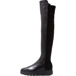 Unisa CRISTEN Muszkieterki black. Czarne buty zimowe damskie marki Unisa, z materiału. Za 759,00 zł.