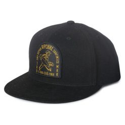 Rip Curl Czapka Męska Czarny Dingrepair. Czarne czapki męskie Rip Curl, bez wzorów. W wyprzedaży za 107,00 zł.